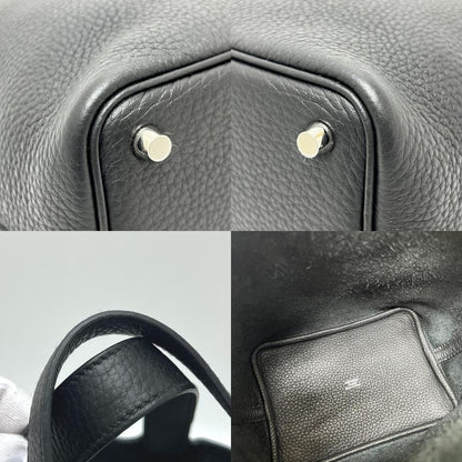 Hermes Handbag Picotin Lock PM Picotin Lock PM Taurillon Clemence Black