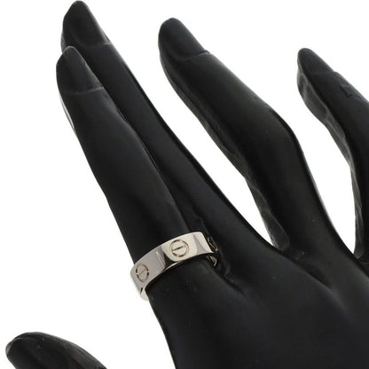 Cartier Love Ring #50 Ring - 18K White Gold Ladies