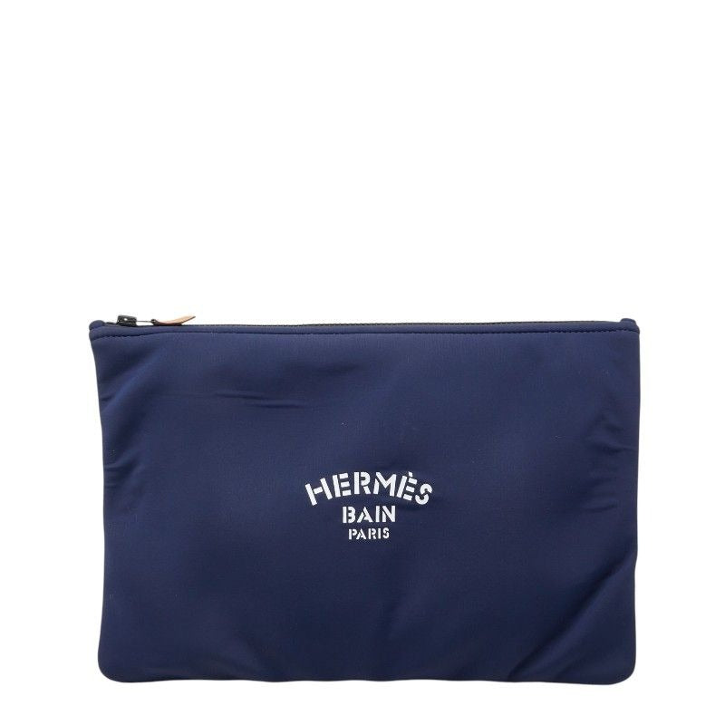 Hermes Neobain GM Navy Polyurethane Shoulder Bag