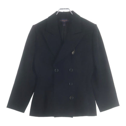 Louis Vuitton Double Presto Chesterfield Coat Black