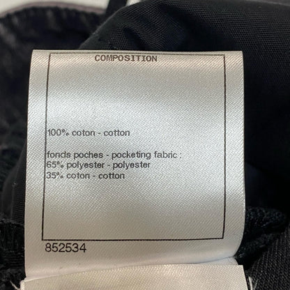 Chanel Denim Wide Pants 40 CC Logo — view 8