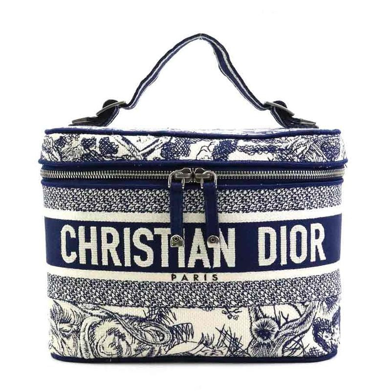 Christian Dior Vanity Bag Handbag Oblique