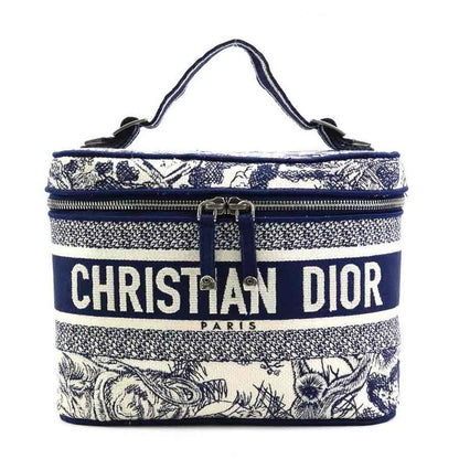 Christian Dior Vanity Bag Handbag Oblique