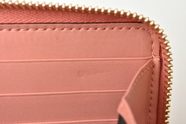 Gucci Wallet Gucci Long Wallet Round Zipper GG Marmont Ribbon Pink 435819 Dlxwj