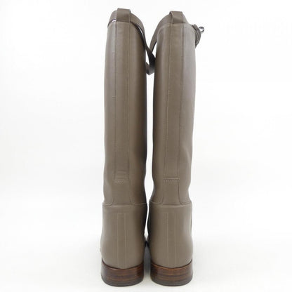 Hermes Long Boots Gray 35 — view 5