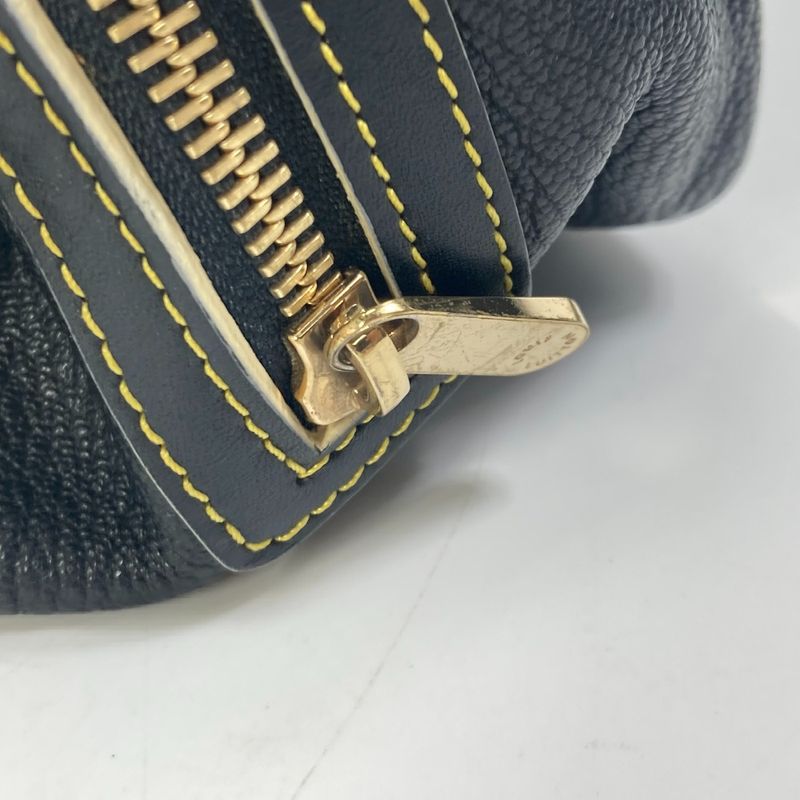Louis Vuitton Handbag Angenieux PM M91805 Suhari Leather Noir Black