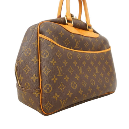 Louis Vuitton Handbag Monogram Deauville Brown — view 2