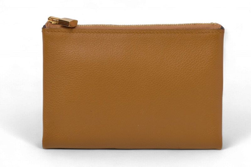 Hermes Card Case Coin Case Mini Pouch Hermes Flat Attou PM Leather D Engraved