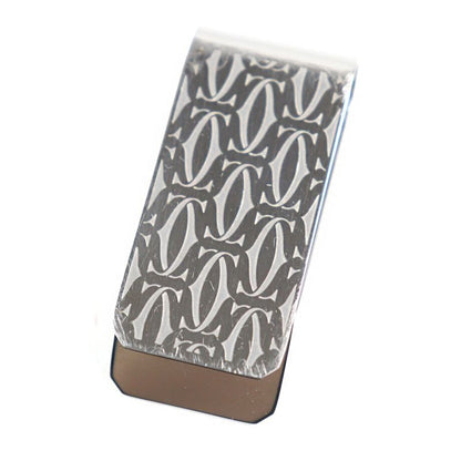 Cartier Must Line C de Decor Logo Engraved Bill