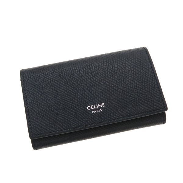 Celine Key Case Grain Calfskin