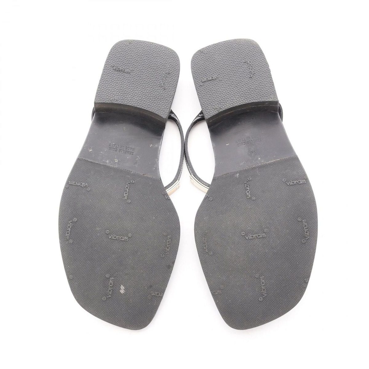 Hermes Sandals Kelly Black Leather — view 4