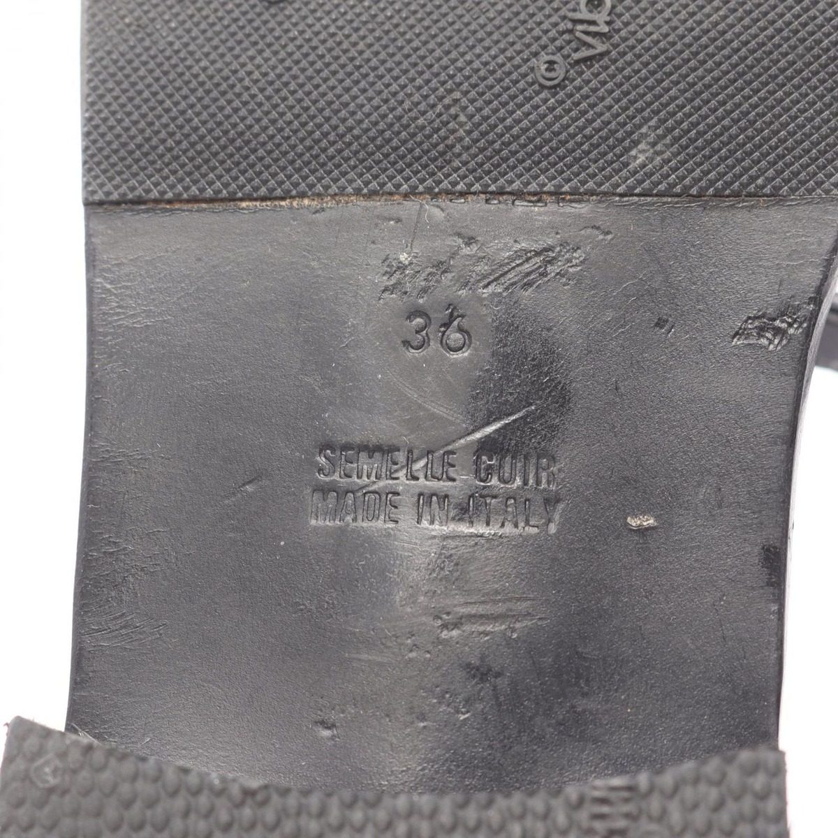 Hermes Sandals Kelly Black Leather — view 6