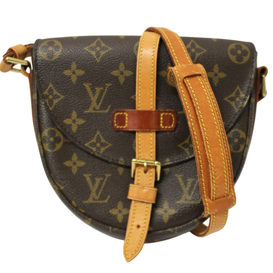 Louis Vuitton M51234 Chien Ti PM Shoulder Bag with Damage A25-1957