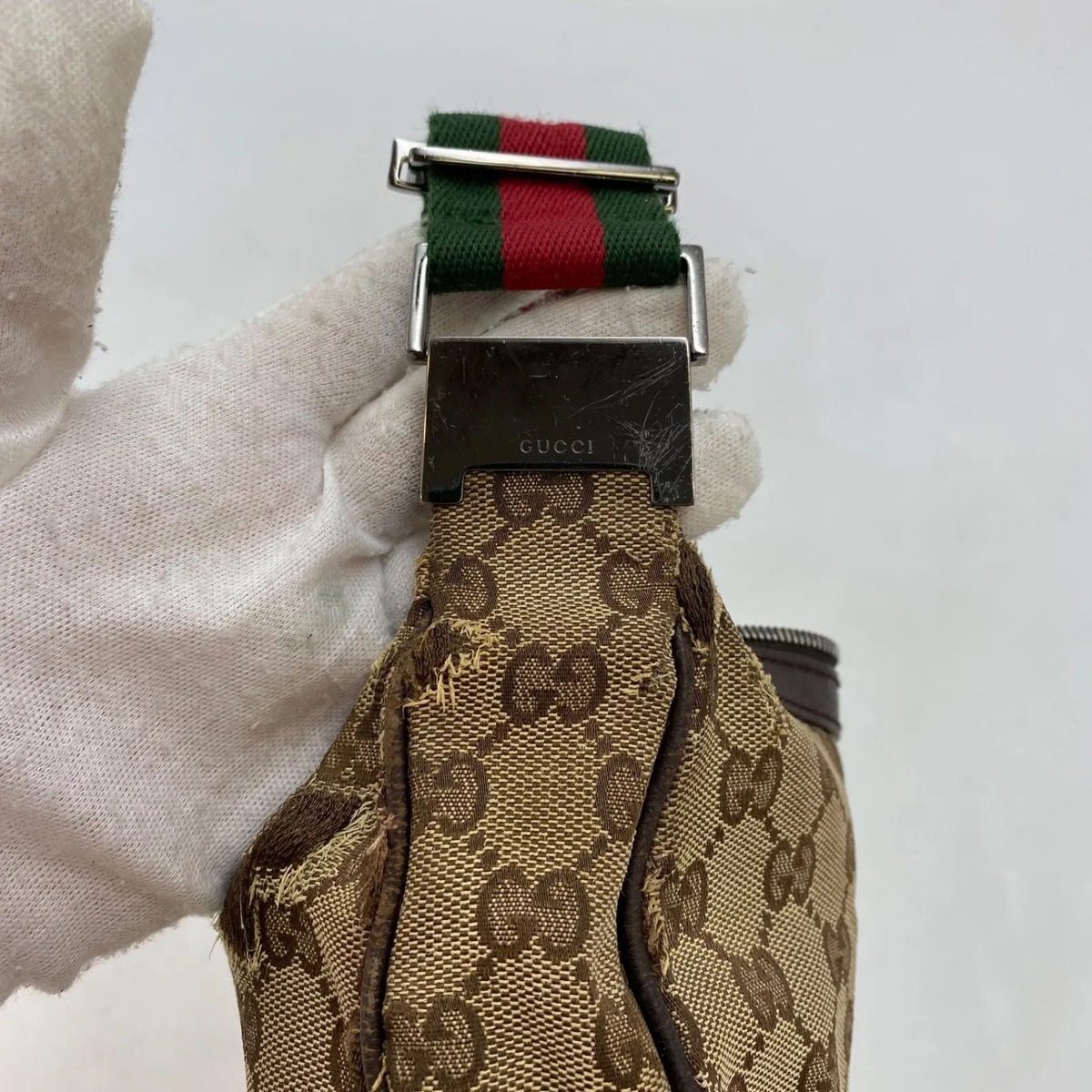Gucci Shoulder Bag Sherry GG Canvas Crossbody Travel Business — view 13