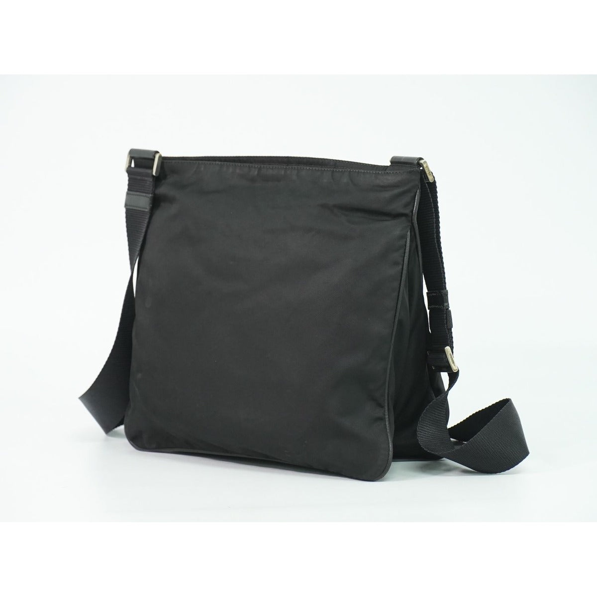 Prada Tessuto Shoulder Bag Pochette Nylon Black — view 2