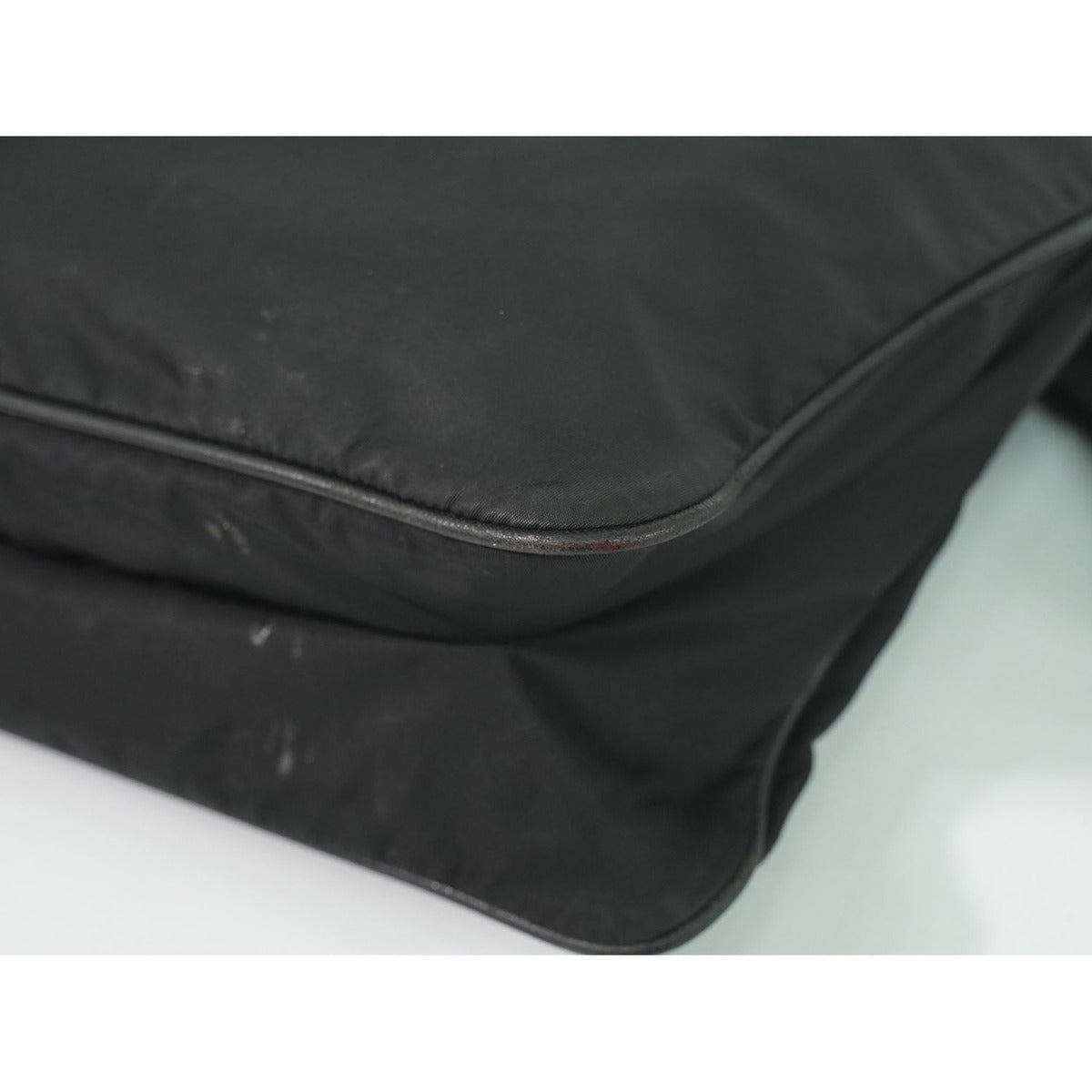 Prada Tessuto Shoulder Bag Pochette Nylon Black — view 7
