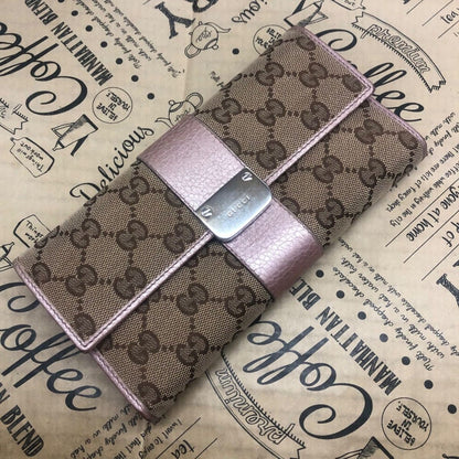 Gucci Bifold Wallet GG Canvas Card Billfold Coin — view 2