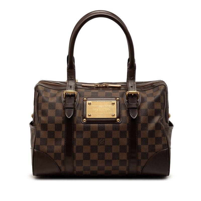 Louis Vuitton Damier Bar Cles Brown Leather Handbag