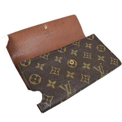 Louis Vuitton Long Wallet Monogram Porte Monet Cles Di 61ec360