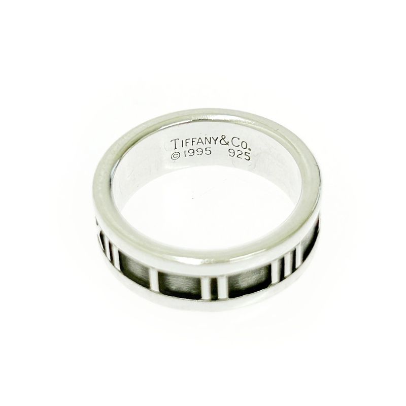Tiffany & Co Tiffany & Co Silver Atlas Ring 5.8g 925 Engraved 473453 Ring
