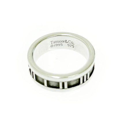 Tiffany & Co Tiffany & Co Silver Atlas Ring 5.8g 925 Engraved 473453 Ring