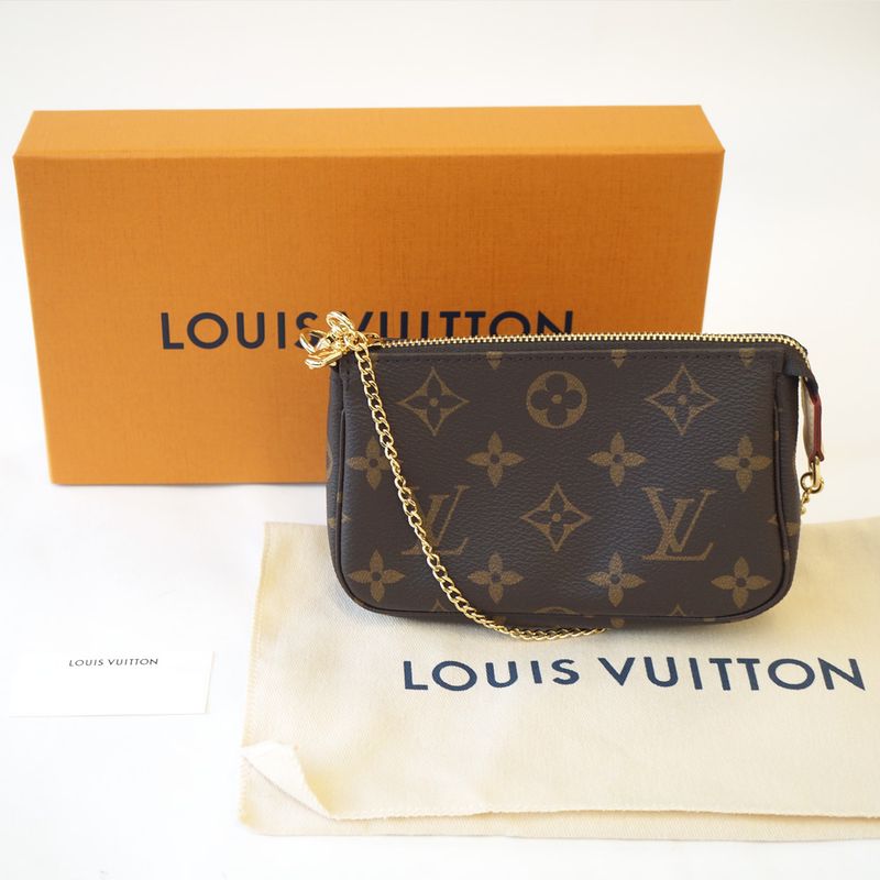 Louis Vuitton M58009 Mini Pochette Accessory Monogram Brown Gdhardware