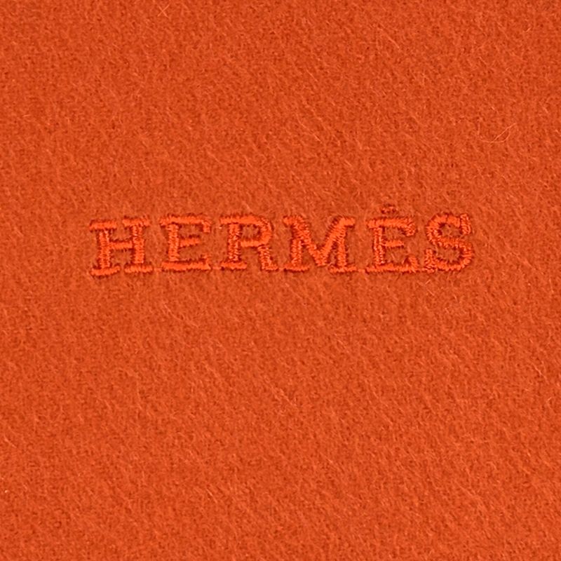 Hermes Scarf Women Men Brand Stole Cashmere Orange Autumn Winter Fashionable