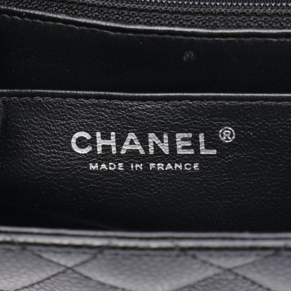 Chanel Shoulder Bag Mini Quilted Black Leather — view 4