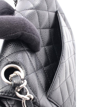 Chanel Shoulder Bag Mini Quilted Black Leather — view 6
