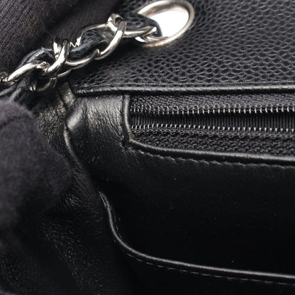 Chanel Shoulder Bag Mini Quilted Black Leather — view 7