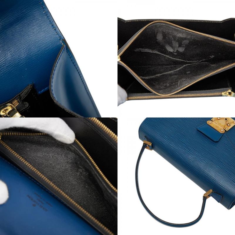 Louis Vuitton Epi Concorde M52135 Toledo Blue Leather Women Louis Vuitton