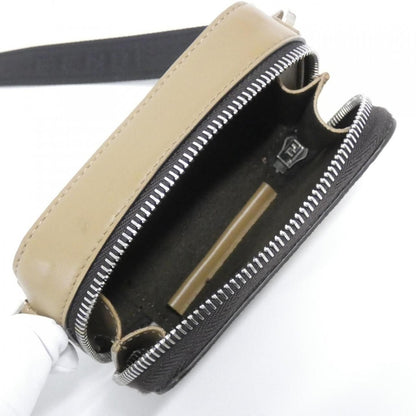 Fendi Shoulder Bag Canvas Silver — view 9