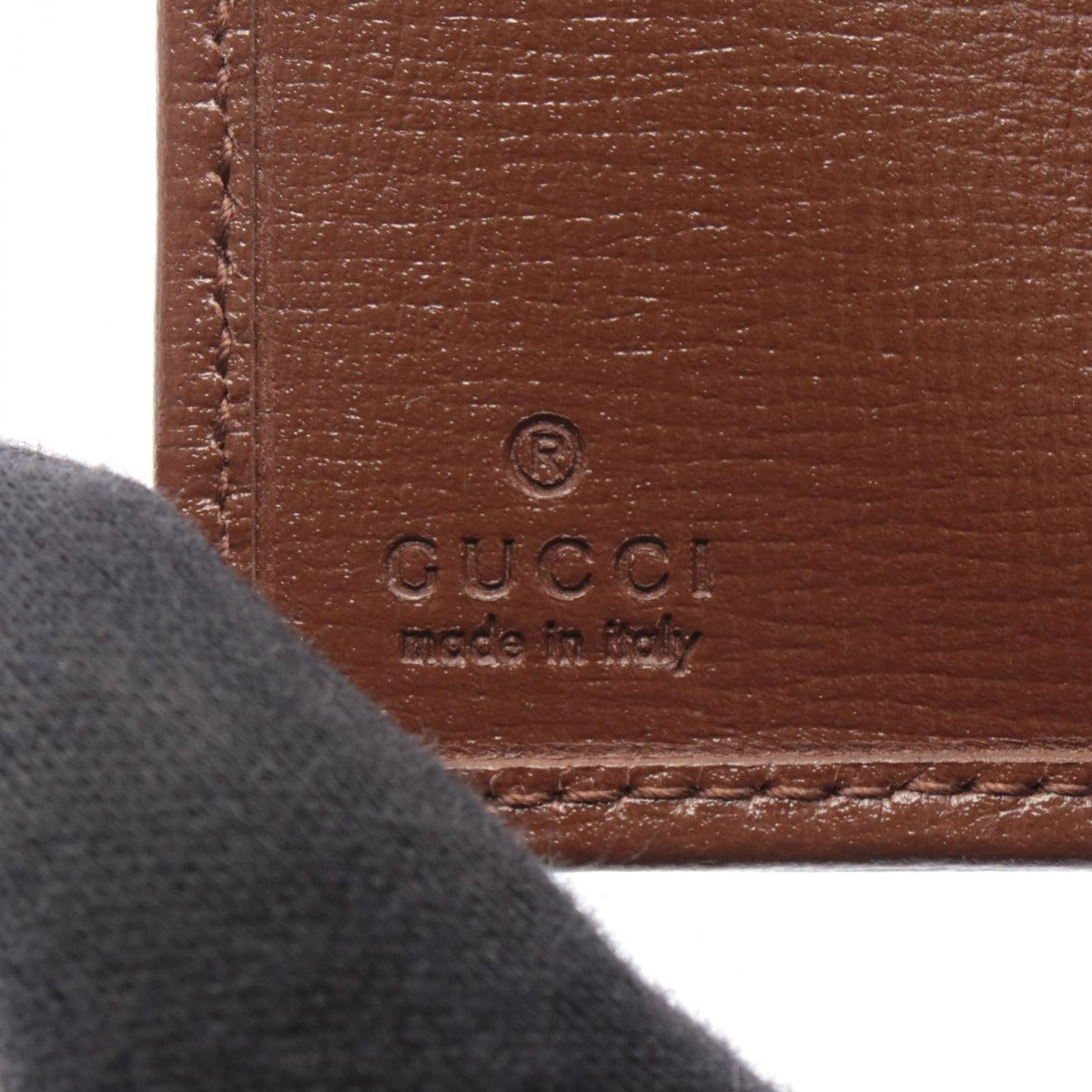 Gucci Trifold Wallet Hacker Project Beige Brown — view 4