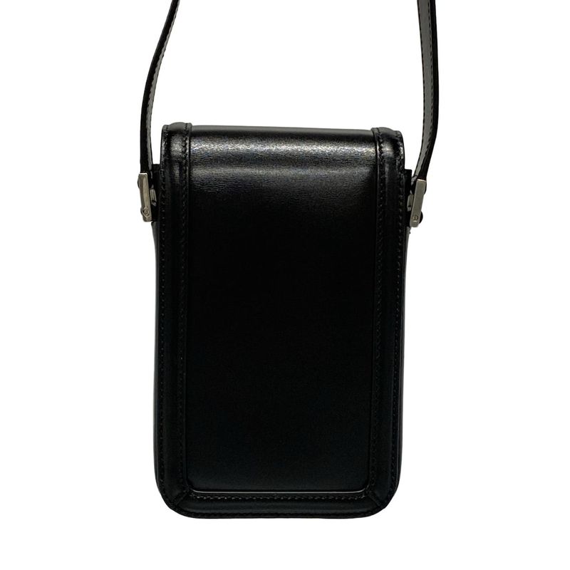 Saint Laurent Paris Shoulder Bag Solferino Mini Bag 753963 Black Leather