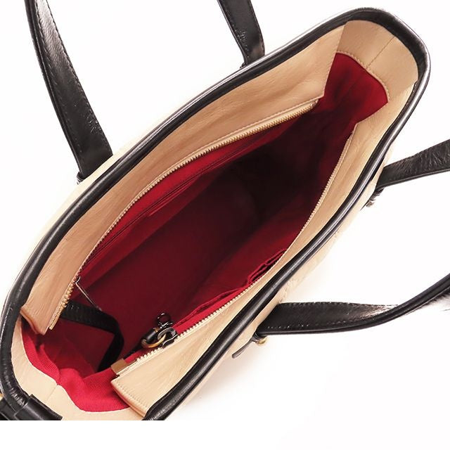 Chanel Gabriel de Large Hobo Pink Beige Black Gold Silver Matte Leather Chain — view 5
