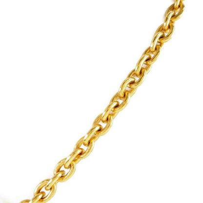 Chanel Coco Mark Cross Bell Vintage Gold Plated Gold 94A Ladies 170g Necklace