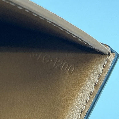 Celine Trifold Wallet Triomphe Brown — view 9