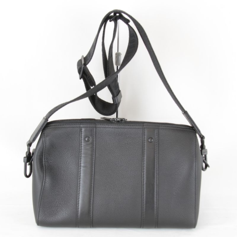 Louis Vuitton Aerogram City Keepall M59255 Shoulder Bag Leather Black