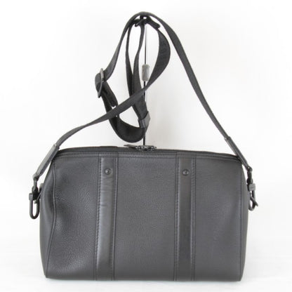 Louis Vuitton Aerogram City Keepall M59255 Shoulder Bag Leather Black