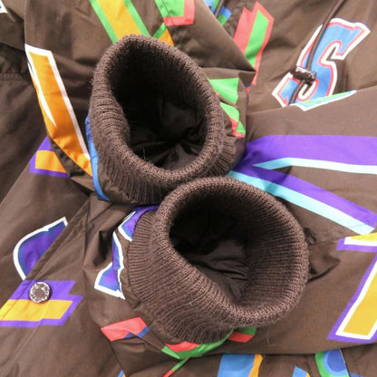 Louis Vuitton X NBA 21AW Letter Nylon Blouson Rm212m Jacket Brown Size 48 LV