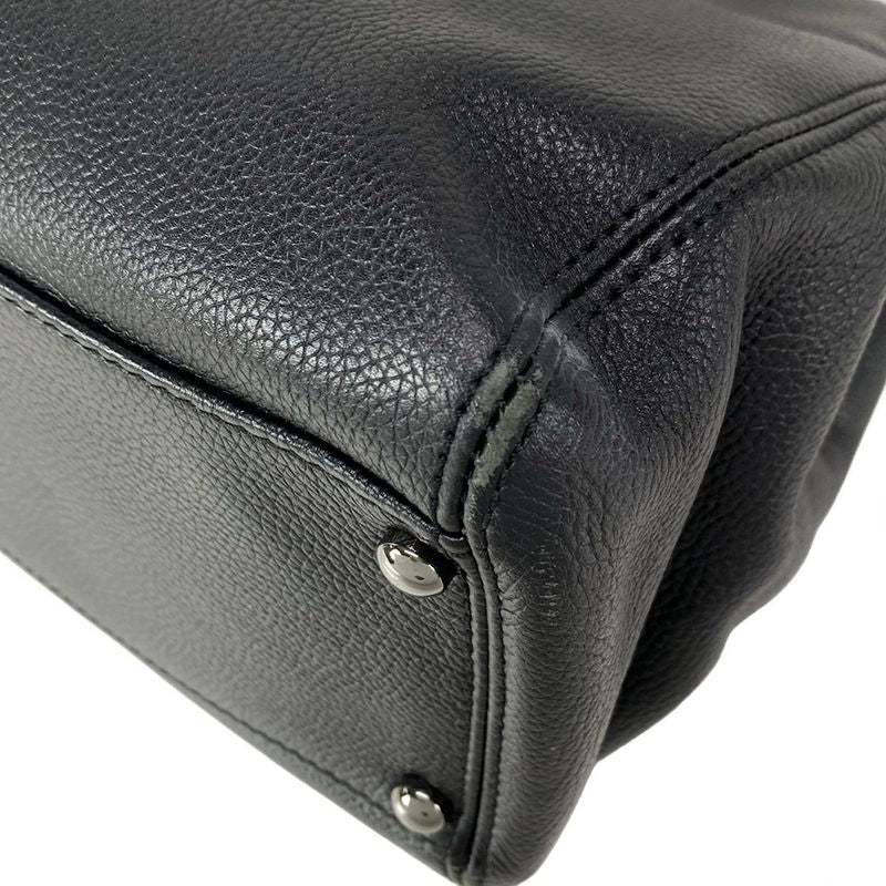 Chanel Tote Bag Executive Line255 A29292 Black Silver Hardware