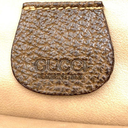 Gucci 0141226052 Second Bag Clutch Bag Pouch GG Supreme Canvas Sherry Vintage