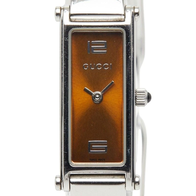Gucci Bangle Watch Stainless Steel