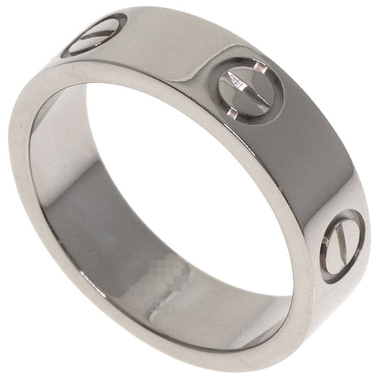 Cartier Love Ring 52 18K White Gold