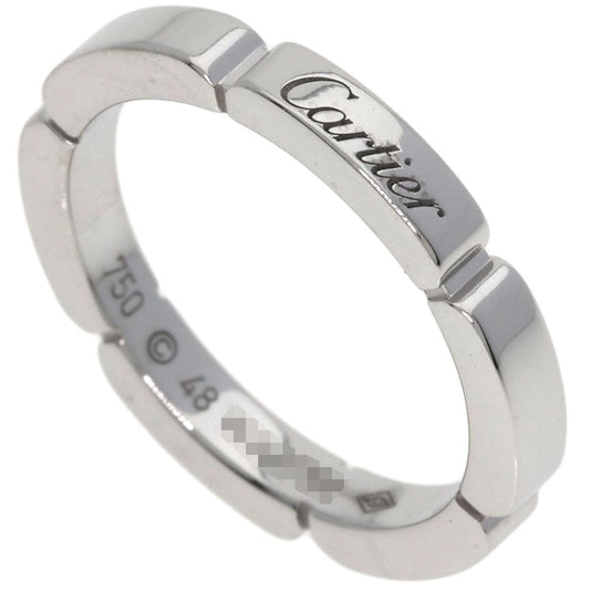 Cartier Maillon Panthère 48 Ring 18K White Gold