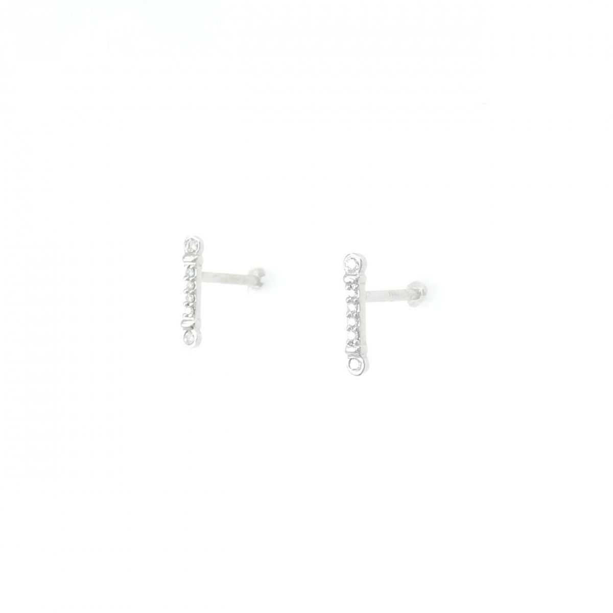 Tiffany & Co Fleur de Lis Stem Earrings — view 2
