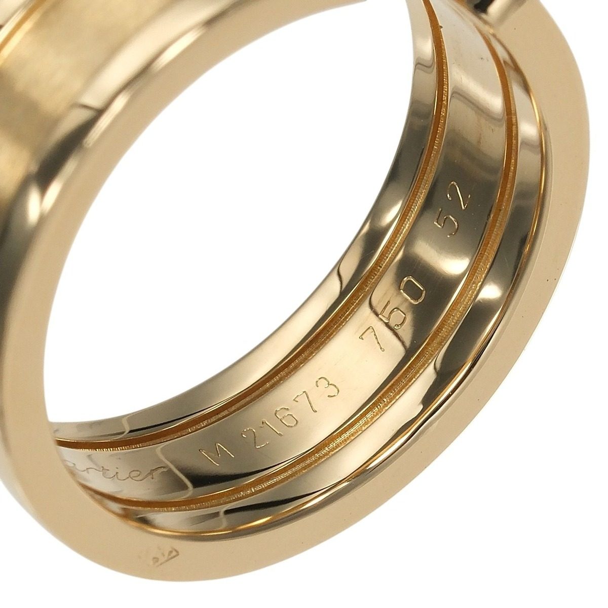 Cartier 2C Gold Ring — view 6