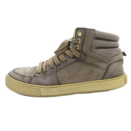 Yves Saint Laurent Sneakers Shoes Suede Leather Brown