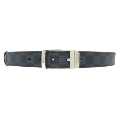 Louis Vuitton M6834 Santure Belt In Damier Canvas Men's