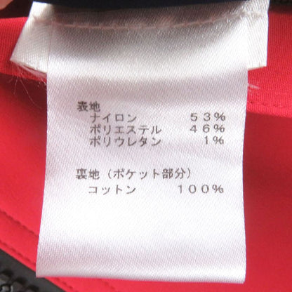 Louis Vuitton LV Circle Logo Zip Nylon Blouson Mountain Hoodie Red Gray 46 Made